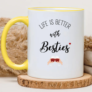 Life is better with besties – Cadeau personnalisé – Henriette & Co