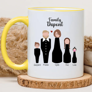 Minimalist Family – Cadeau personnalisé – Henriette & Co