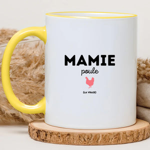 Mamie poule – Cadeau personnalisé – Henriette & Co