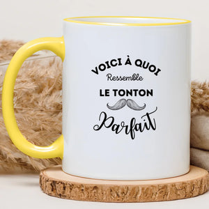 Tonton parfait – Cadeau personnalisé – Henriette & Co