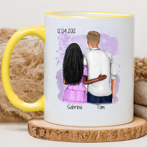Couple – Cadeau personnalisé – Henriette & Co