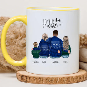 Famille noël – Cadeau personnalisé – Henriette & Co