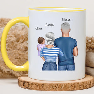 GRANDS-PARENTS & ENFANTS – Cadeau personnalisé – Henriette & Co