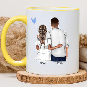 Couple – Cadeau personnalisé – Henriette & Co