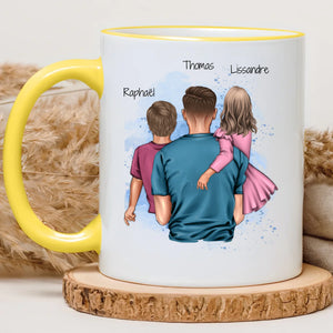 Papa poule – Cadeau personnalisé – Henriette & Co