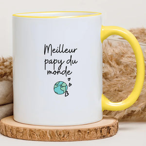 Papy & enfants – Cadeau personnalisé – Henriette & Co