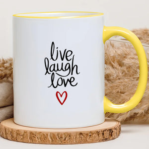 Live laugh & love – Cadeau personnalisé – Henriette & Co