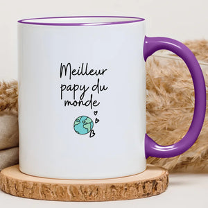 Papy & enfants – Cadeau personnalisé – Henriette & Co