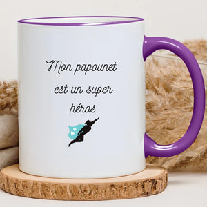Papa héros – Cadeau personnalisé – Henriette & Co