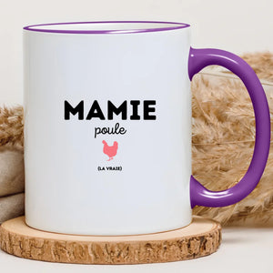 Mamie poule – Cadeau personnalisé – Henriette & Co