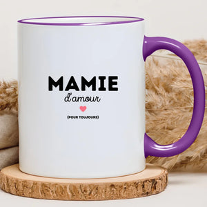 Mamie d'amour – Cadeau personnalisé – Henriette & Co