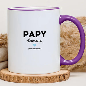 Papy d'amour – Cadeau personnalisé – Henriette & Co
