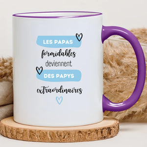 Papas formidables – Cadeau personnalisé – Henriette & Co