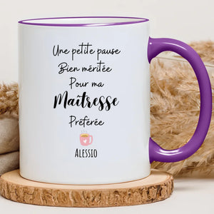 Pause café – Cadeau personnalisé – Henriette & Co