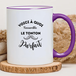 Tonton parfait – Cadeau personnalisé – Henriette & Co