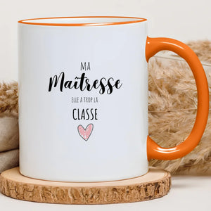 Maîtresse – Cadeau personnalisé – Henriette & Co