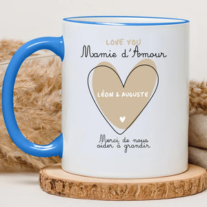 ILY Mamie – Cadeau personnalisé – Henriette & Co