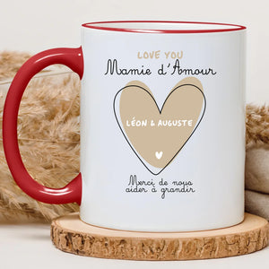 ILY Mamie – Cadeau personnalisé – Henriette & Co