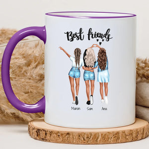 Trio meilleures amies – Cadeau personnalisé – Henriette & Co
