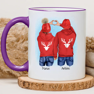 XMAS COUPLE – Cadeau personnalisé – Henriette & Co