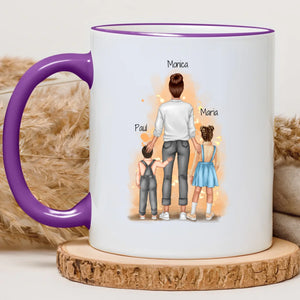 Family of 3 – Cadeau personnalisé – Henriette & Co