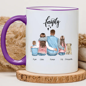Family dog – Cadeau personnalisé – Henriette & Co