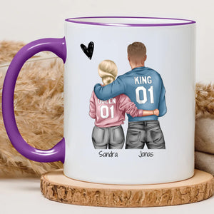 Queen & King – Cadeau personnalisé – Henriette & Co