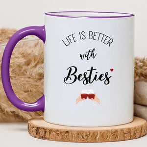 Life is better with besties – Cadeau personnalisé – Henriette & Co