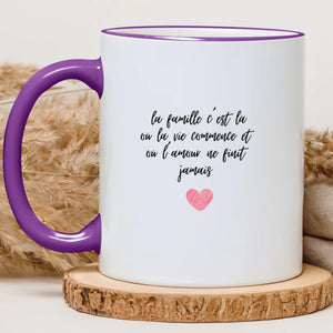 La famille – Cadeau personnalisé – Henriette & Co