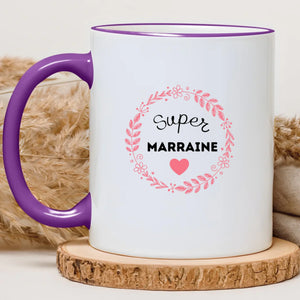 Super marraine – Cadeau personnalisé – Henriette & Co