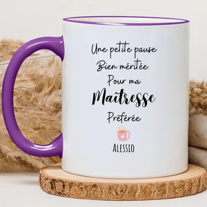 Pause café – Cadeau personnalisé – Henriette & Co