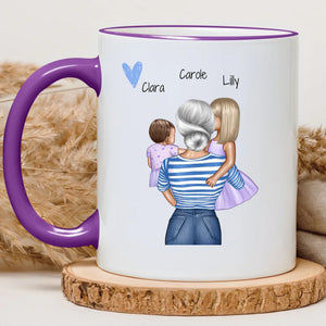 Mamie & Enfants – Cadeau personnalisé – Henriette & Co