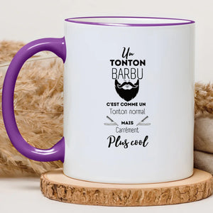 Tonton barbu – Cadeau personnalisé – Henriette & Co
