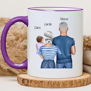 GRANDS-PARENTS & ENFANTS – Cadeau personnalisé – Henriette & Co