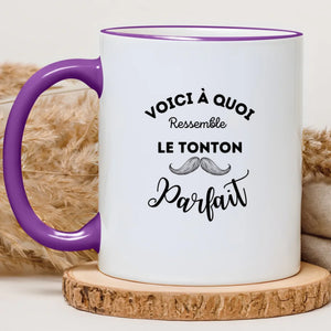 Tonton parfait – Cadeau personnalisé – Henriette & Co