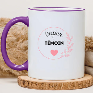 Super témoin – Cadeau personnalisé – Henriette & Co