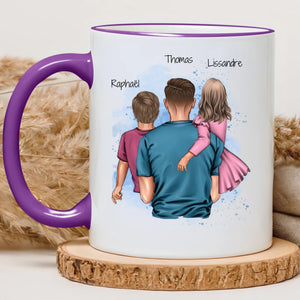 Papa poule – Cadeau personnalisé – Henriette & Co