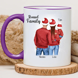 Famille noël – Cadeau personnalisé – Henriette & Co