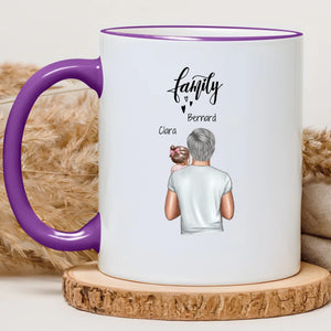 Papy & enfants – Cadeau personnalisé – Henriette & Co