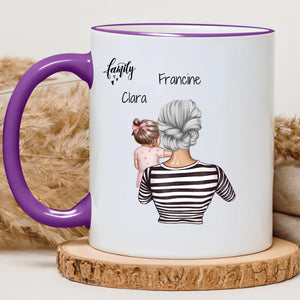 Mamie & enfants – Cadeau personnalisé – Henriette & Co