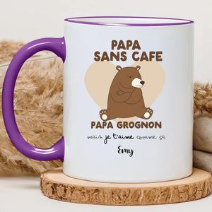 Papa ours – Cadeau personnalisé – Henriette & Co