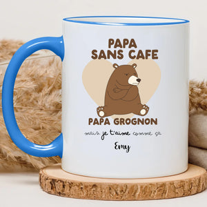 Papa ours – Cadeau personnalisé – Henriette & Co