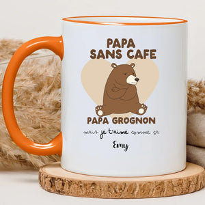 Papa ours – Cadeau personnalisé – Henriette & Co
