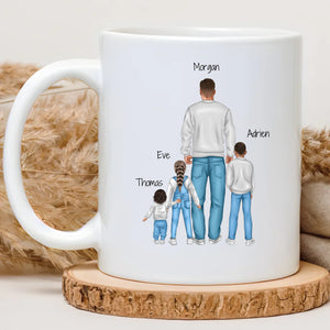 Papa d'amour – Cadeau personnalisé – Henriette & Co