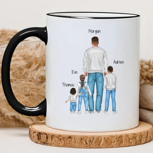 Papa d'amour – Cadeau personnalisé – Henriette & Co