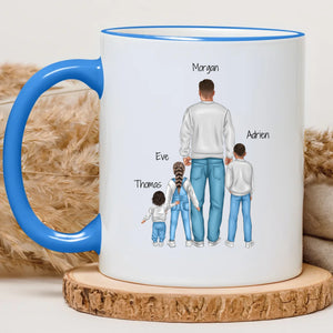 Papa d'amour – Cadeau personnalisé – Henriette & Co