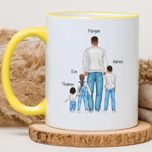 Papa d'amour – Cadeau personnalisé – Henriette & Co