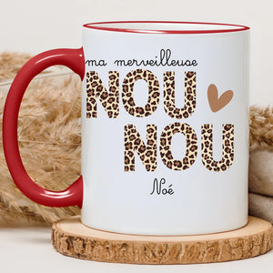 Nounou adorée – Cadeau personnalisé – Henriette & Co