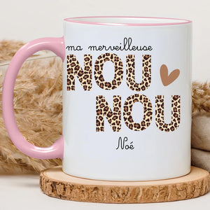 Nounou adorée – Cadeau personnalisé – Henriette & Co