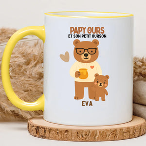 Papi Ours – Cadeau personnalisé – Henriette & Co